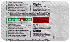 Metolar Xt 25 Tablet 15